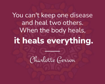 When the Body Heals