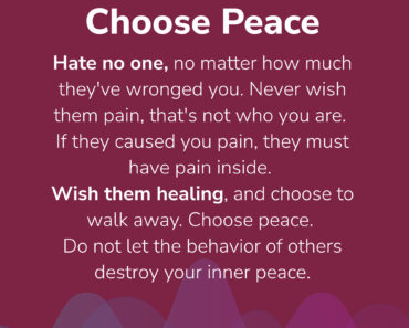 Choose Peace