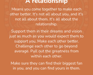 A Relationship