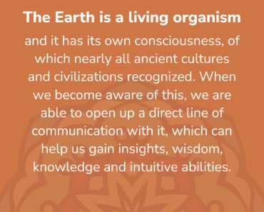 The Earth’s Consciousness