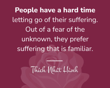 Let Go of Suffering