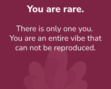 You Are Rare