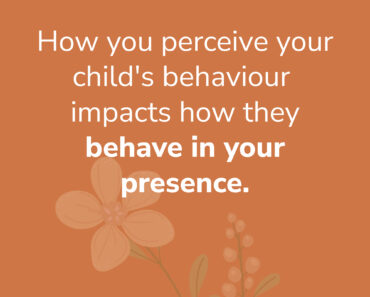 Perceiving Children’s Behaviour