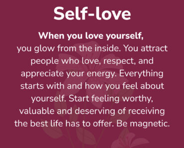 Loving Yourself