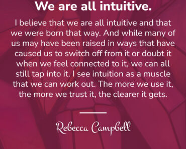 We Are All Intuitive