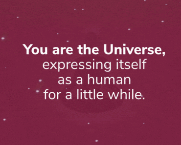 You are the Universe